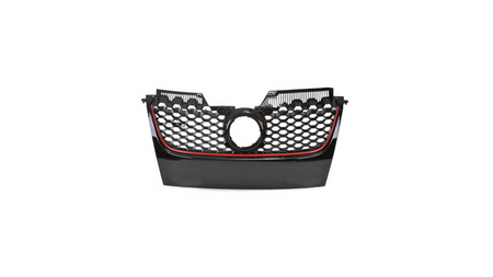 Grill sportowy Red Strip VW GOLF V 2003-2008