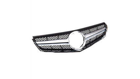 Grill sportowy Silver A-Type MERCEDES E-Class C207 A207 przed liftem 2009-2013