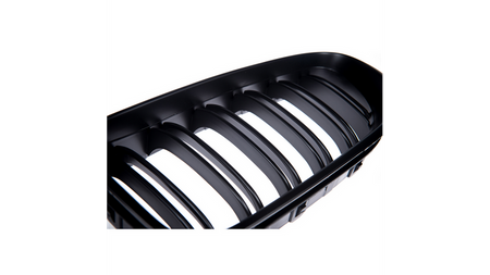 Grill sportowy podwójne żeberka Matt Black BMW 6 F13 F12 F06 2011-2018