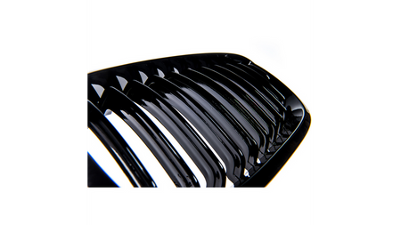 Grill sportowy pojedyncze żeberka Gloss Black BMW 3 E46 Facelift 2003-2006