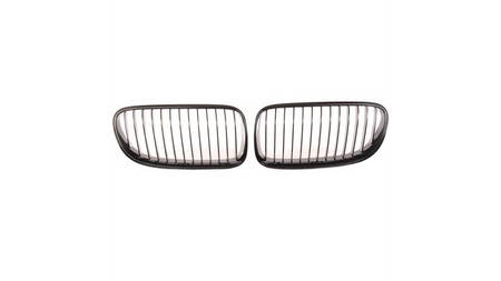 Grill sportowy pojedyncze żeberka Gloss Black BMW 3 E92 E93 Facelift 2010-2013