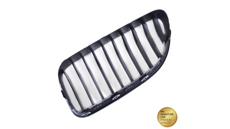 Grill sportowy pojedyncze żeberka Gloss Black  BMW 6 (F13) Coupe (F12) Cabrio (F06) Gran Coupe 2011-2018