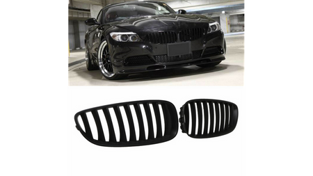 Grill sportowy pojedyncze żeberka Gloss Black BMW Z4 E89 2009-2016