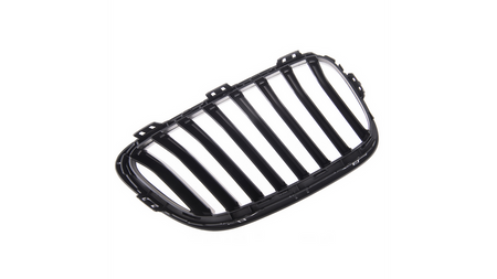 Grill sportowy pojedyncze żeberka Matt Black BMW 2 F22 F23 2013-2021