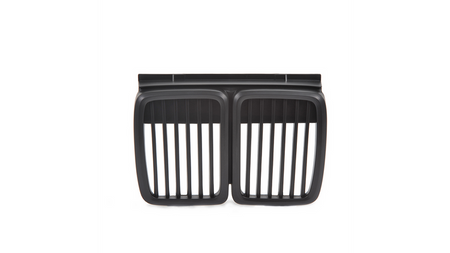 Grill sportowy pojedyncze żeberka Matt Black BMW 3 E30 1987-1994