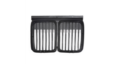 Grill sportowy pojedyncze żeberka Matt Black BMW 3 E30 1987-1994