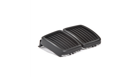 Grill sportowy pojedyncze żeberka Matt Black BMW 3 E30 1987-1994