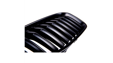 Grill sportowy pojedyncze żeberka Matt Black  BMW 6 (F13) Coupe (F12) Cabrio (F06) Gran Coupe 2011-2018