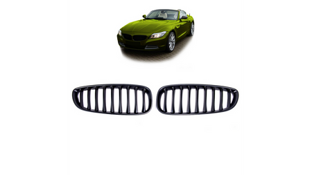 Grill sportowy pojedyncze żeberka Matt Black BMW Z4 E89 2009-2016