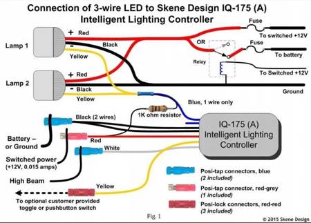 Halogeny lampy LED CREE BMW ADVENTURE Africa Twin