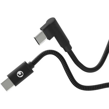 KABEL DO ŁADOWANIA USB TYP-C, 90°, 1 m