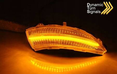 KIERUNKOWSKAZY LUSTEREK LED do RENAULT CLIO IV