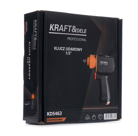 KLUCZ UDAROWY 1/2" KRÓTKI - 850 / 1100 Nm KD5463