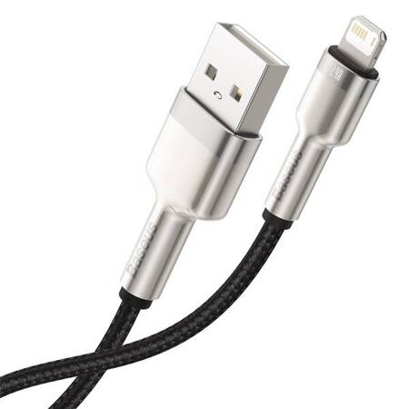 Kabel USB na Lightning Baseus Cafule 2.4A 1m czarny