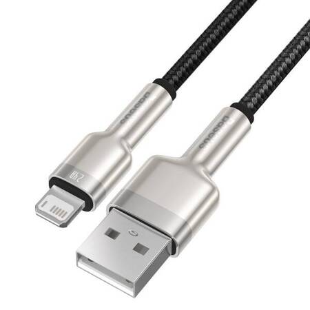 Kabel USB na Lightning Baseus Cafule 2.4A 1m czarny