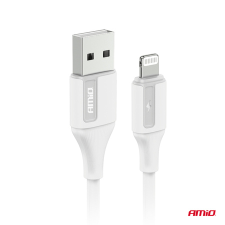 Kabel do ładowania USB-A - LIGHTNING IPHONE 3A 100cm FullLINK AMIO-03919