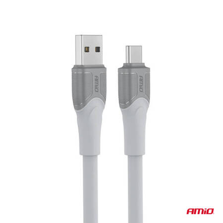 Kabel do ładowania USB-A USB-C 60W 200cm FullLINK transmisja danych AMIO-04290