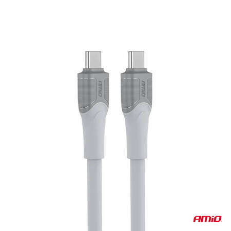 Kabel do ładowania USB-C USB-C 60W 100cm FullLINK transmisja danych AMIO-04291