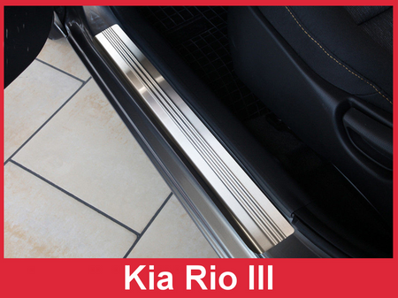 Kia Rio 3 Nakładki ochronne progowe