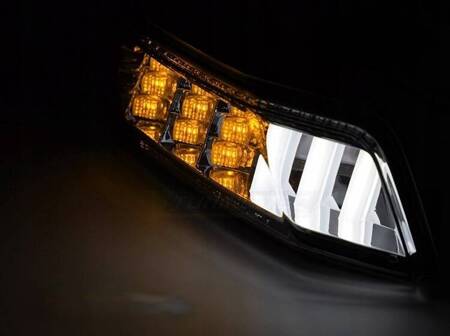 Kierunkowskazy led smoke do Ford Mustang 15-17