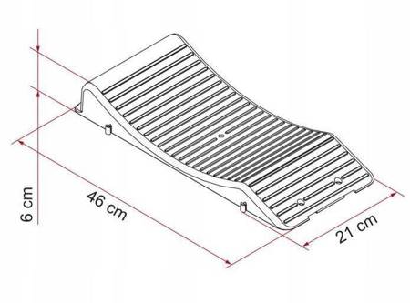 Klin pod koła WheelSaver - Fiamma