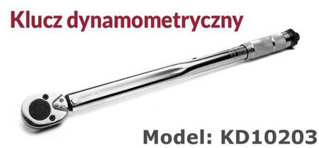 Klucz dynamometryczny 1/2" 28-210Nm KD10203