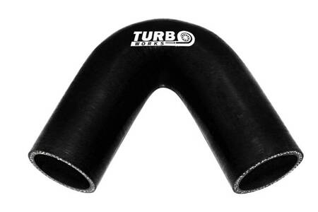 Kolanko 135st TurboWorks Black 40mm