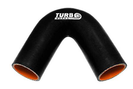 Kolanko 135st TurboWorks Pro Black 40mm