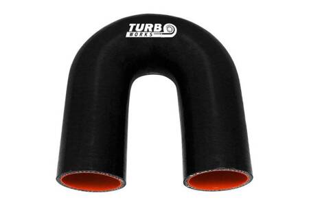 Kolanko 180st TurboWorks Pro Black 28mm