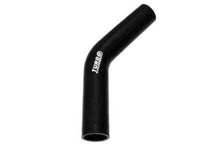 Kolanko 45st TurboWorks Black 114mm XL