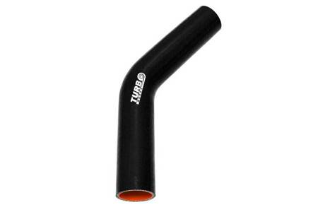 Kolanko 45st TurboWorks Pro Black 89mm XL