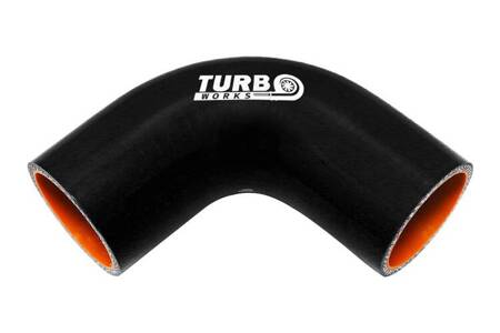 Kolanko 90st TurboWorks Pro Black 51mm