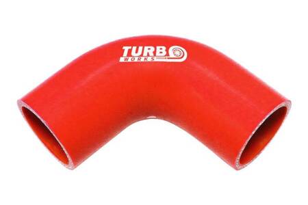 Kolanko 90st TurboWorks Red 18mm