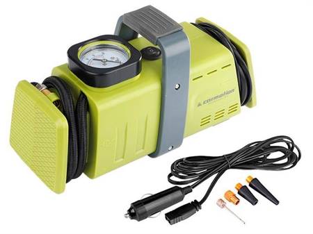 Kompresor powietrza DC 12V, AC 230V, 250 PSI, 4 adaptery