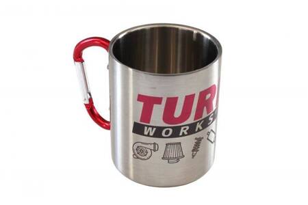 Kubek metalowy 300ml Srebrny TurboWorks