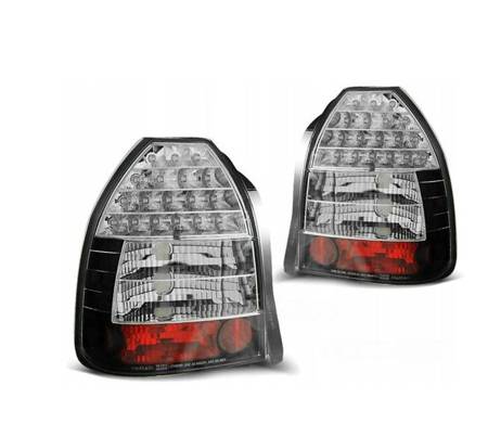 LAMPY DIODOWE NOWE HONDA CIVIC 95-01 3D BLACK LED