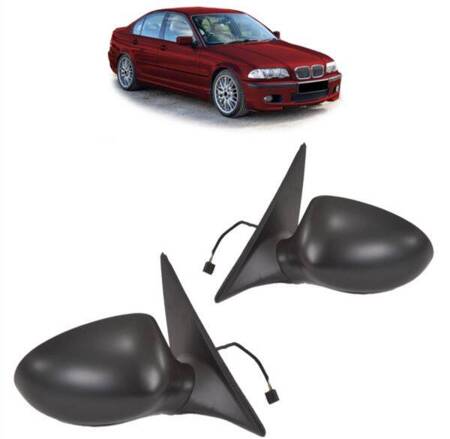 LUSTERKA BMW E46 4D LOOK M3 ELEK/PODGRZEW/ MANUAL