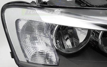 Lampa prawa reflektor black do BMW x3 f25 10-14