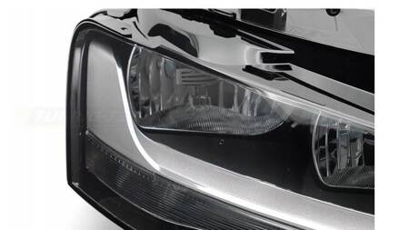 Lampa reflektor prawa black do Aaudi A4 b8 12-15