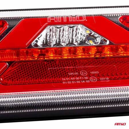 Lampa tylna zespolona LED RCL-02-L dynamiczna lewa AMIO-02364