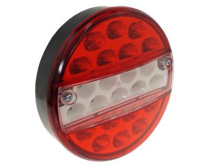 Lampa zespolona FI 145mm diodowa, 12/24V św. przeciwmgielne, pozycyjne, cofania