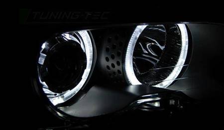 Lampy BMW E46 99-03 COUPE CABRIO RINGI BLACK LED