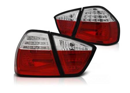 Lampy Diodowe Bmw E90 05-08 Red White Led Bar