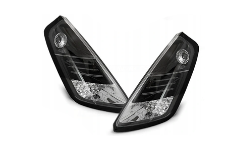 Lampy Diodowe Fiat Grande Punto 05-09 Black Led