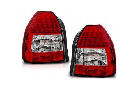 Lampy Diodowe Honda Civic 95-01 3d Red White Led