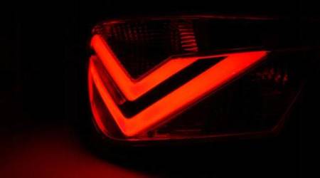 Lampy Diodowe Seat Ibiza 6j 3d 08-12 Red Smoke Led