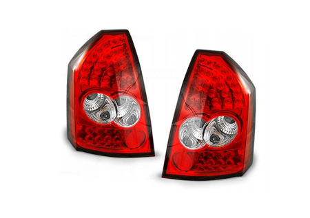 Lampy Diody Chrysler 300c Sedan 04- Red White Led