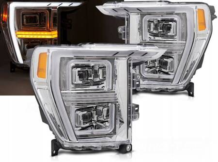 Lampy FULL LED CHROME do Ford F150 MK14 20-23