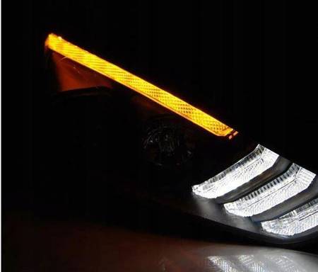 Lampy Ford Focus III mk3 15-18 black drl led dts