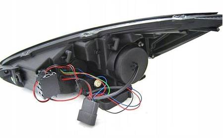 Lampy Ford Focus III mk3 15-18 black drl led dts